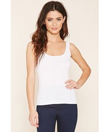 FOREVER 21 | FOREVER 21 Ribbed Knit Tank Top(タンクトップ)