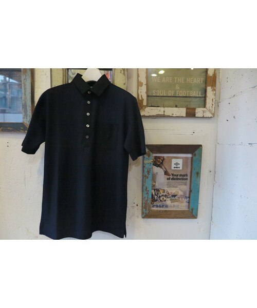 TSB（ティーエスビー）の「チェーンパターンポロシャツ（ポロシャツ・メンズ・PNK/GRY/NVY・S/M/L/XL）」の2枚目の写真