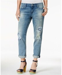 TOMMY HILFIGER | Tommy Hilfiger Tommy Hilfiger Ripped Light Wash Skinny Boyfriend Jeans(デニムパンツ)