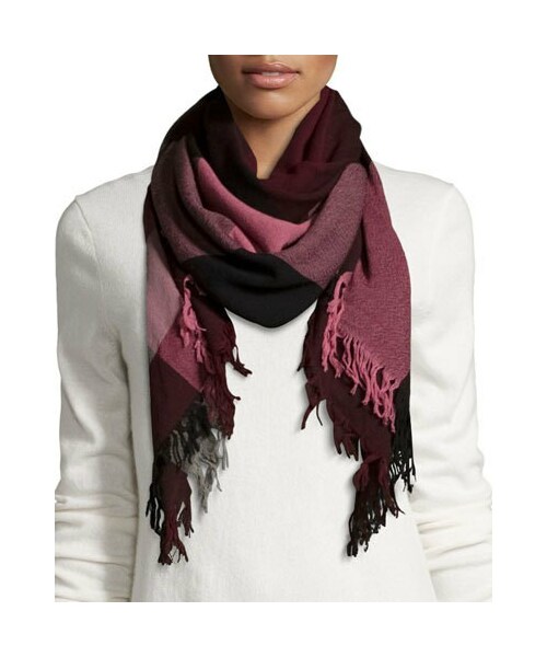 burberry wool square scarf
