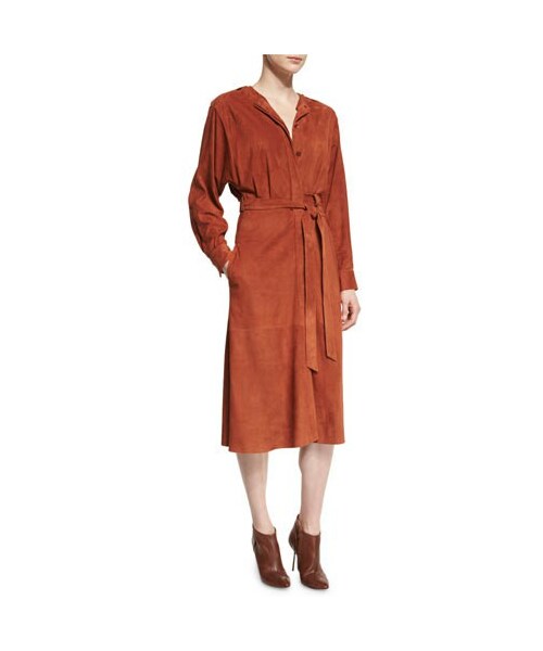 tibi wrap dress