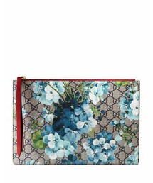 GUCCI | Gucci GG Blooms Large Pouch Bag, Blue/Multi(クラッチバッグ)