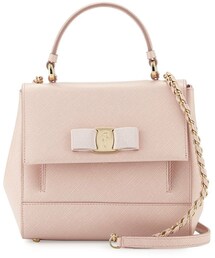 Ferragamo Vara bow tote フェラガモ　バッグ ヴァラ トップハンドル - ウィメンズ | Ferragamo
