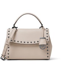 MICHAEL KORS | MICHAEL Michael Kors Ava Stud Small Satchel Bag, Cement(ショルダーバッグ)