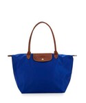 Longchamp | Longchamp Le Pliage Large Shoulder Tote Bag, Blue(單肩包)