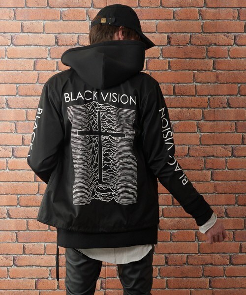 CAMBIO（カンビオ）の「439006-885B-PｽﾄﾚｯﾁBLACK VISIONﾌﾟﾘﾝﾄｺｰﾁJKT ｼﾞｬｹｯﾄ（その他・メンズ・L.GRAY/BLACK・1サイズ/2サイズ/3サイズ）」の22枚目の写真