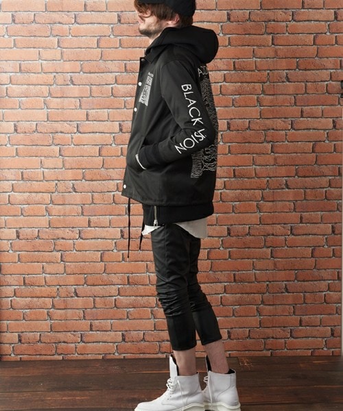 CAMBIO（カンビオ）の「439006-885B-PｽﾄﾚｯﾁBLACK VISIONﾌﾟﾘﾝﾄｺｰﾁJKT ｼﾞｬｹｯﾄ（その他・メンズ・L.GRAY/BLACK・1サイズ/2サイズ/3サイズ）」の21枚目の写真