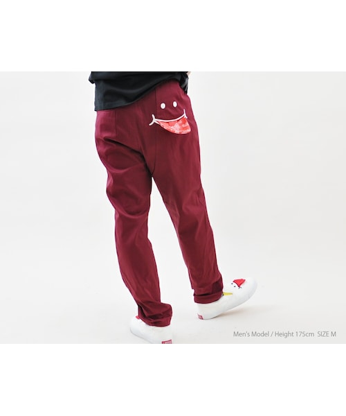 UP SMILE パンツ UP!SMILE クレイジー切替パンツ 大きいサイズ