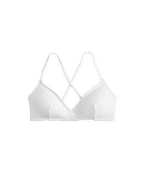 J.CREW（ジェイクルー）の「French cross-back bikini top（水着・レディース・Red/Black/Gray/Blue/Purple/Pink/White・XX-SMALL/X-SMALL/SMALL/MEDIUM/LARGE/X-LARGE）」の2枚目の写真