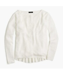 J.CREW | Linen cable crewneck sweater(ニット/セーター)