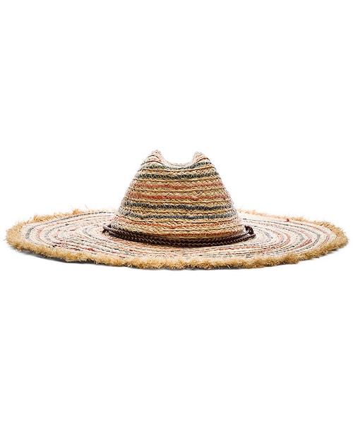 ハットアタック (Hat Attack) レディース ニット 帽子 Reversible Tipped Beanie (Natural) HAT attack（ハットアタック）の「Hat Attack Beach Hat（）」 - WEAR