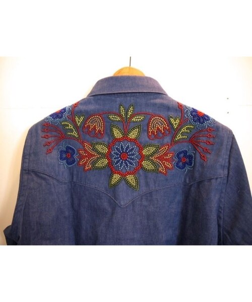 TAAKK : Native motif Western Shirt