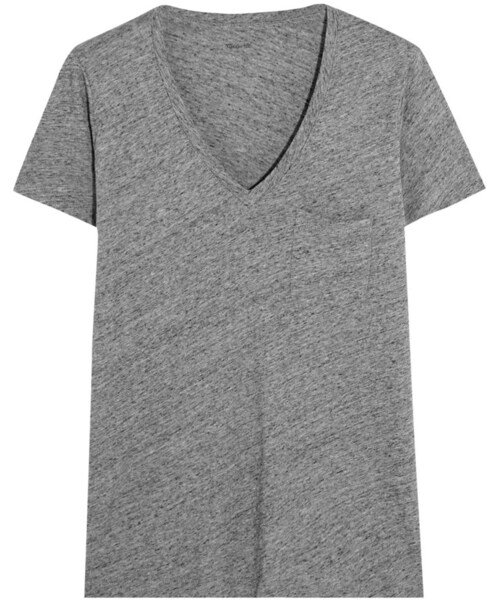 madewell(メイドウェル)の「Madewell Whisper Cotton-Jersey T-Shirt(Tシャツ/カットソー・レディース・Gray・L/S/XS/XL)」の1枚目の写真