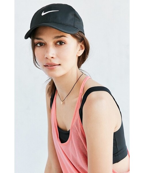 NIKE（ナイキ）の「Nike Baseball Hat（帽子・レディース・Black/White・ONE SIZE）」の3枚目の写真