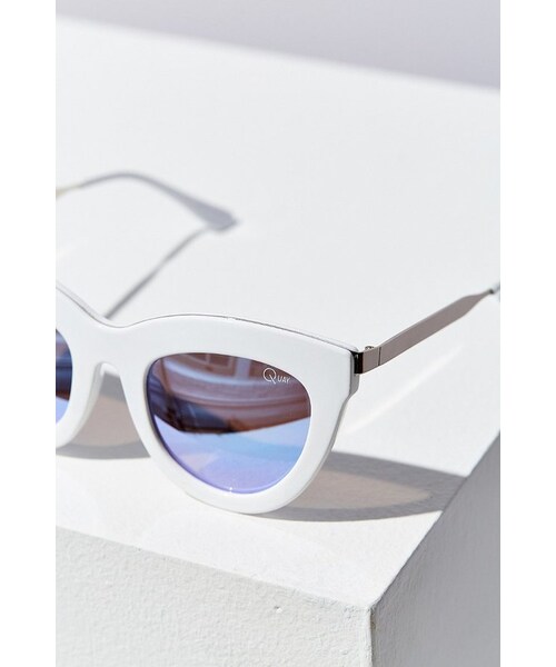 quay(キー)の「Quay Eclipse Sunglasses(サングラス・レディース・Pink/White・ONE SIZE)」の10枚目の写真