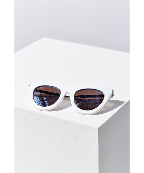 quay(キー)の「Quay Eclipse Sunglasses(サングラス・レディース・Pink/White・ONE SIZE)」の9枚目の写真