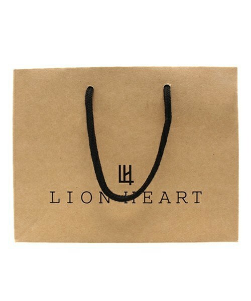 LION HEART（ライオンハート）の「LION HEART ジュエリーボックス04G14BOX01(ギフト ラッピングキット 黒革コード)ネックレス ピアス リング ブレスレット