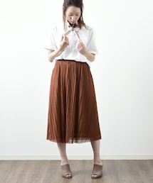 INTERPLANET | チュールプリーツスカート(スカート)