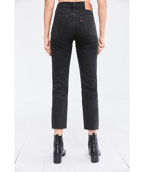 Levi's(リーバイス)の「Levi's Levi’s Wedgie High-Rise Jean - Midnight Rain(デニムパンツ・レディース・Black・24/25/26/27/28/29/30)」の4枚目の写真