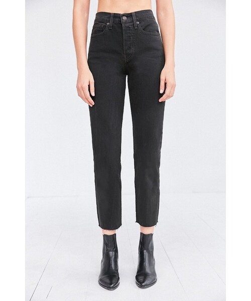 Levi's(リーバイス)の「Levi's Levi’s Wedgie High-Rise Jean - Midnight Rain(デニムパンツ・レディース・Black・24/25/26/27/28/29/30)」の3枚目の写真