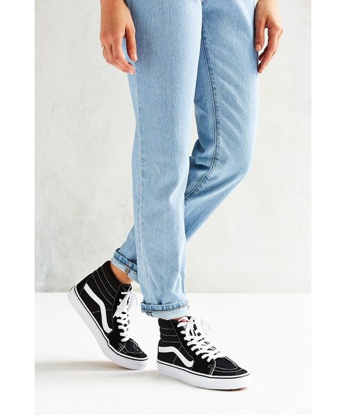 VANS（バンズ）の「Vans Sk8-Hi Sneaker（スニーカー・レディース・Black・W 6.5/M 5/W 6/M 4.5/W 7.5/M 6/W 7/M 5.5）」の2枚目の写真