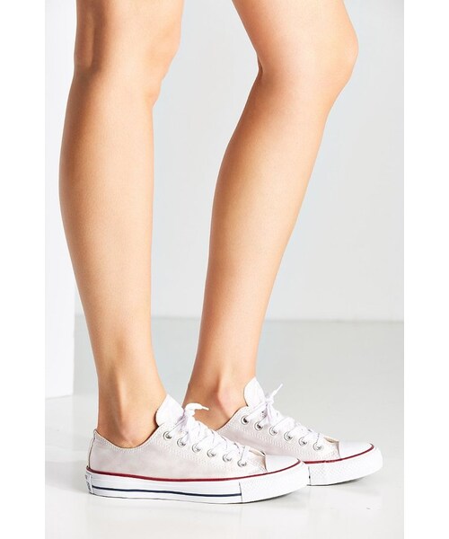 CONVERSE（コンバース）の「Converse Chuck Taylor All Star Sheen Wash Low Top Sneaker（スニーカー・レディース・Blue/White・6/7/8/9）」の6枚目の写真