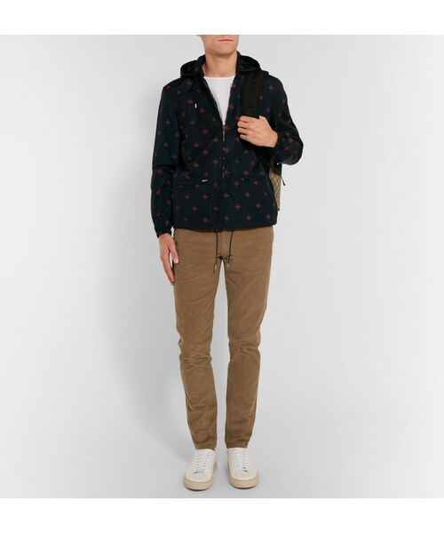GUCCI（グッチ）の「Gucci Skinny-Fit Stretch-Cotton Corduroy Trousers（その他パンツ・メンズ・Brown・30/31/32/33/34/35/36）」の3枚目の写真