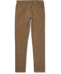 GUCCI | Gucci Skinny-Fit Stretch-Cotton Corduroy Trousers(その他パンツ)
