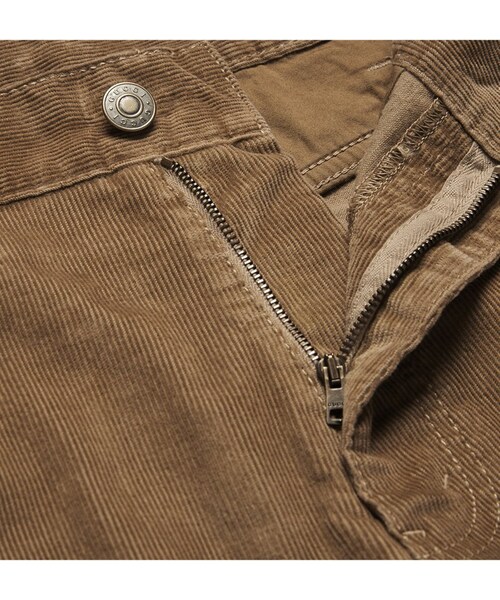 GUCCI（グッチ）の「Gucci Skinny-Fit Stretch-Cotton Corduroy Trousers（その他パンツ・メンズ・Brown・30/31/32/33/34/35/36）」の6枚目の写真