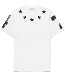 GIVENCHY | Givenchy Cuban-Fit Appliquéd Cotton-Jersey T-Shirt(Tシャツ/カットソー)