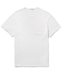 JAMES PERSE | James Perse Slub Linen and Cotton-Blend Jersey T-Shirt(Tシャツ/カットソー)
