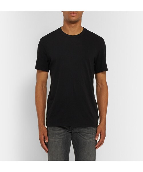JAMES PERSE(ジェームスパース)の「James Perse Slim-Fit Cotton-Jersey T-Shirt(Tシャツ/カットソー・メンズ・Black/Gray/White・1/2/3/4/5)」の11枚目の写真