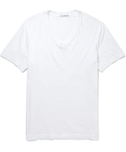 JAMES PERSE(ジェームスパース)の「James Perse Slim-Fit Cotton-Jersey T-Shirt(Tシャツ/カットソー・メンズ・Black/Gray/White・1/2/3/4/5)」の2枚目の写真