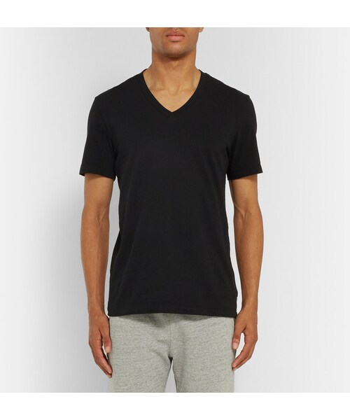 JAMES PERSE(ジェームスパース)の「James Perse Slim-Fit Cotton-Jersey T-Shirt(Tシャツ/カットソー・メンズ・Black/Gray/White・1/2/3/4/5)」の15枚目の写真