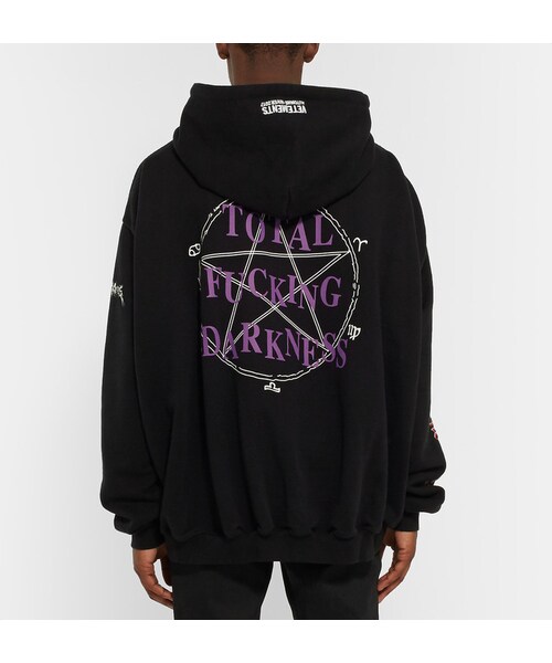 vetements pentagram hoodie