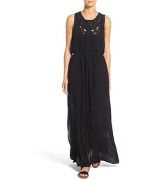 ROXY | Roxy 'Shining Sea' Macramé Maxi Dress(ワンピース)