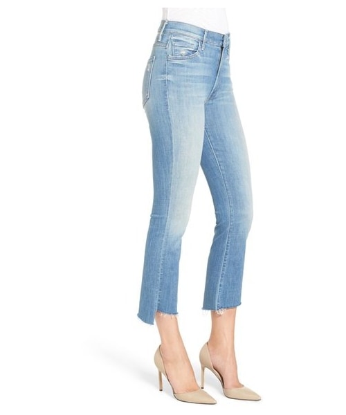 新品 マザー Insider Crop Step Fray デニムパンツ　27 The Insider Crop Step Fray - Not Guilty | MOTHER DENIM
