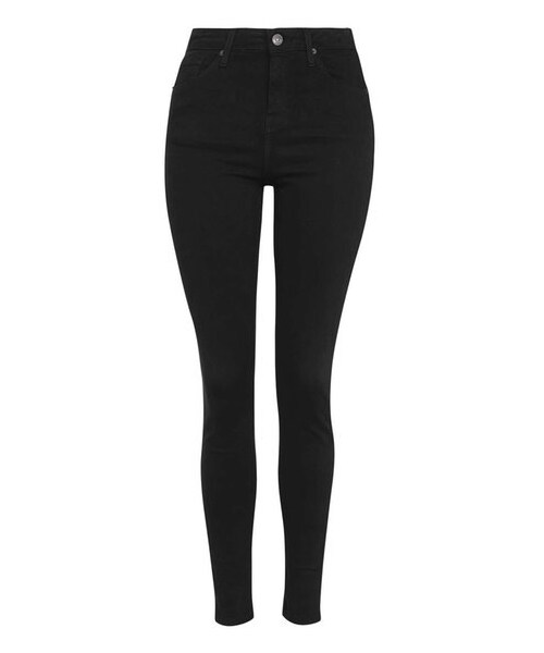 TOPSHOP（トップショップ）の「Topshop 'Jamie' High Rise Ankle Grazer Skinny Jeans（デニムパンツ・レディース・Black・Regular 25 x 30/Regular 26 x 30/Regular 28 x 30/Regular 30 x 30/Regular 32 x 30/Regular 34 x 30）」の3枚目の写真