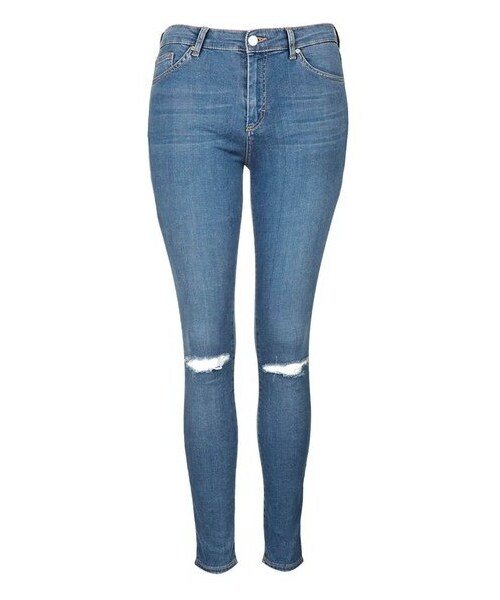 TOPSHOP（トップショップ）の「Topshop 'Leigh' Ripped Skinny Jeans（デニムパンツ・レディース・Blue・Regular 24 x 30/Regular 25 x 30/Regular 25 x 32/Regular 25 x 34/Regular 26 x 30/Regular 26 x 32/Regular 26 x 34/Regular 28 x 30/Regular 28 x 32/Regular 28 x 34/Regular 30 x 30/Regular 30 x 32/Regular 30 x 34/Regular 32 x 30/Regular 32 x 32/Regular 32 x 34/Regular 34 x 30/Regular 34 x 32）」の3枚目の写真