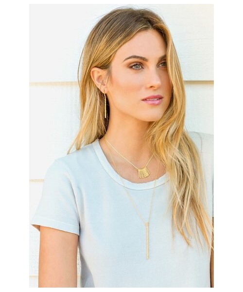 gorjanaの「gorjana 'Kylie' Long Bar Necklace（ネックレス・レディース・Gold・Regular）」の4枚目の写真