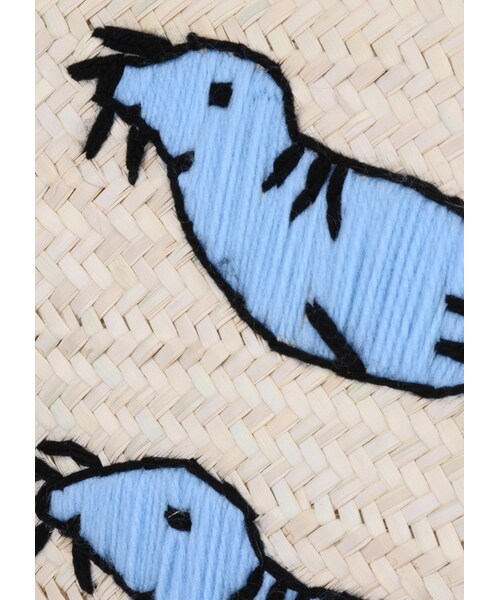Ne-net(ネネット)の「フチアとアザラシかごBAG / バッグ(バッグ・レディース・yellow/light blue・-)」の4枚目の写真