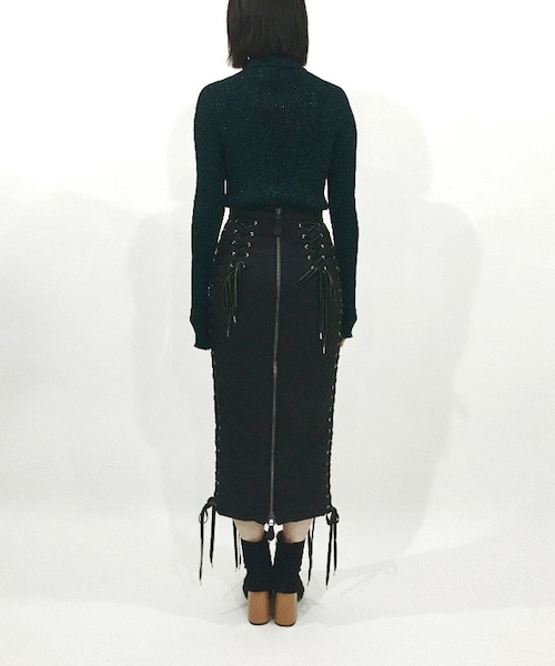 G.V.G.V.（ジーヴィージーヴィー）の「LACE UP SKIRT（）」 - WEAR