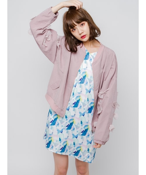 merry jenny（メリージェニー）の「リボンブルゾン（）」 - WEAR