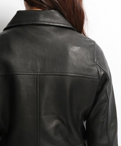 A part by（アパートバイ）の「レザーGFライダースジャケット（）」 - WEAR