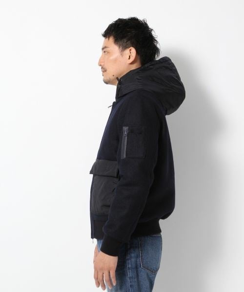 GLOBAL WORK（グローバルワーク）の「ウールフードブルゾン（）」 - WEAR