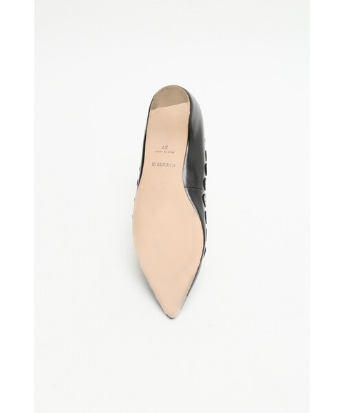 Spick & Span（スピックアンドスパン）の「≪予約≫ FlatStudCUT-WORK◆（シューズ・ブラック/ホワイト・35.5/36/36.5/37/37.5/38）」の6枚目の写真