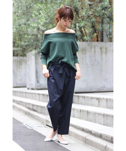 Spick & Span（スピックアンドスパン）の「≪予約≫ FlatStudCUT-WORK◆（シューズ・ブラック/ホワイト・35.5/36/36.5/37/37.5/38）」の14枚目の写真