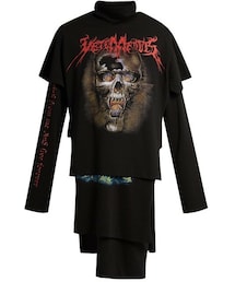 VETEMENTS(ヴェトモン)の「VETEMENTS Layered T-shirts cotton VETEMENTS(ヴェトモン)の「VETEMENTS Layered T-shirts cotton