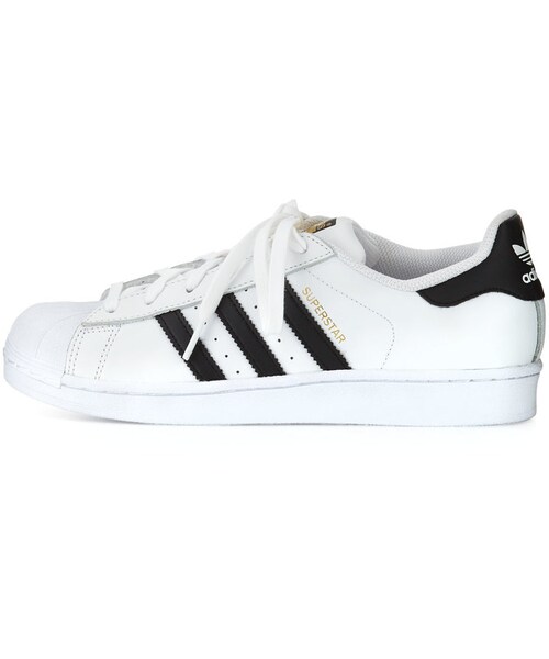adidas（アディダス）の「adidas Superstar Classic Sneaker, Black/White（スニーカー・レディース・White・7B/37EU/6B/36EU/8B/38EU/7.5B/37.5EU/9.5B/39.5EU/9B/39EU/10.5B/40.5EU/6.5B/36.5EU/11B/41EU/5.5B/35.5EU/8.5B/38.5EU/10B/40EU/5B/35EU）」の6枚目の写真