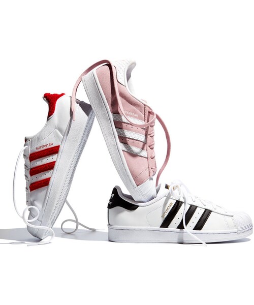 adidas（アディダス）の「adidas Superstar Classic Sneaker, Black/White（スニーカー・レディース・White・7B/37EU/6B/36EU/8B/38EU/7.5B/37.5EU/9.5B/39.5EU/9B/39EU/10.5B/40.5EU/6.5B/36.5EU/11B/41EU/5.5B/35.5EU/8.5B/38.5EU/10B/40EU/5B/35EU）」の3枚目の写真